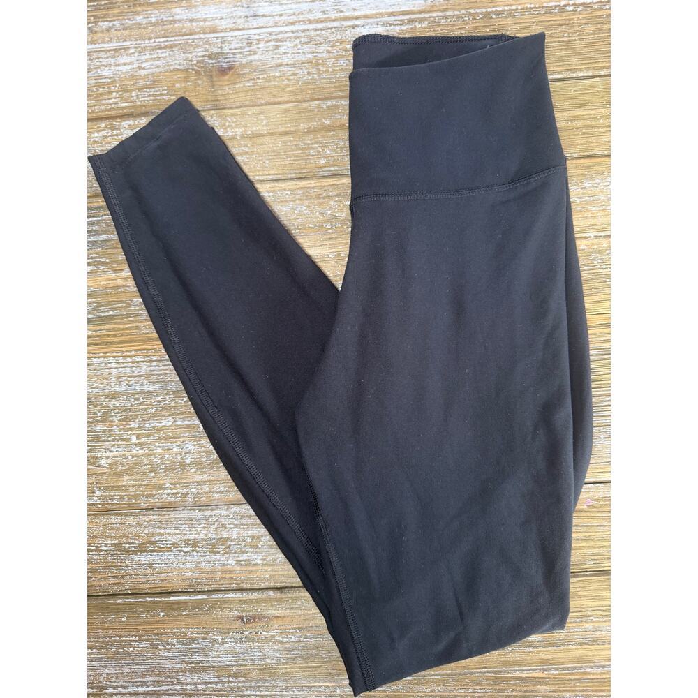 Nike Dri Fit Leggings Black High Rise Small Yoga Activewear Athletic‎ Sleek